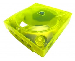 Dreamcast GDEMU Mod + Dreamcast SD Card + DreamPSU w/Complete Collection Lime Green