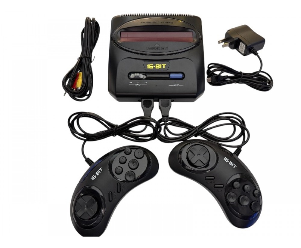 New Sega Genesis Cartridge Console & Game Player