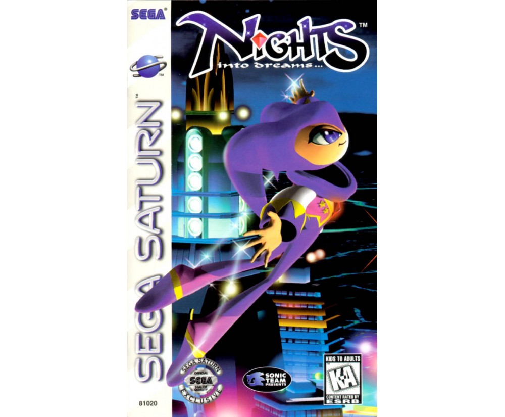 Nights into Dreams... for the Sega Saturn Complete with Case and Manual