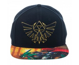 Hats - Novelty - Nintendo - Zelda Sublimated Bill Snapback