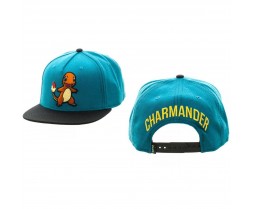 Hats - Novelty - Pokemon - Charmander Color Block Snapback