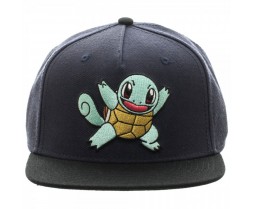 Hats - Novelty - Pokemon - Squirtle Color Block Snapback