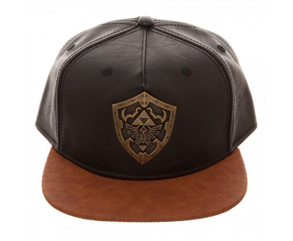 Hats - Novelty - Legend of Zelda - Metal Shield Snapback