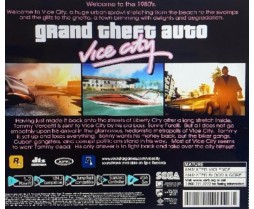 Dreamcast - Grand Theft Auto Vice City - GTA Vice City *FS
