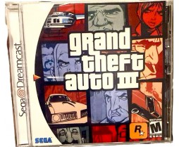 New Grand Theft Auto III - GTA 3 Dreamcast - FS*