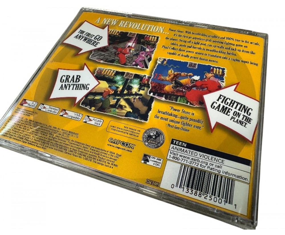 GC* - Power Stone Sega Dreamcast GC* - Power Stone Sega Dreamcast