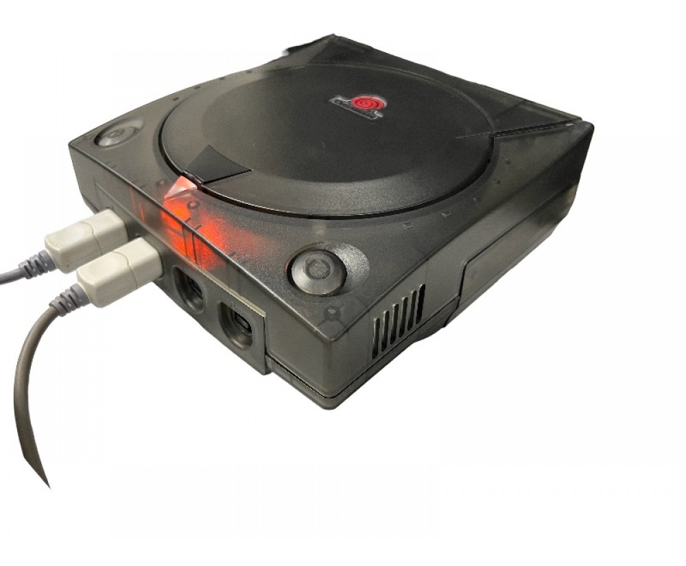 Sega Dreamcast Modded + GDEMU SD Card + DreamPSU w/Complete Collection in Smoke Sega Dreamcast Modded + GDEMU SD Card + DreamPSU w/Complete Collection in Smoke