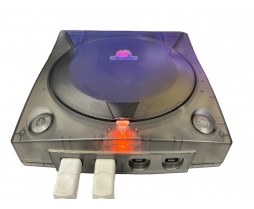 Sega Dreamcast Modded + GDEMU SD Card + DreamPSU w/Complete Collection in Smoke