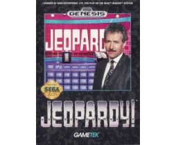 Jeopardy for Sega Genesis Pre-Played Original Packaging