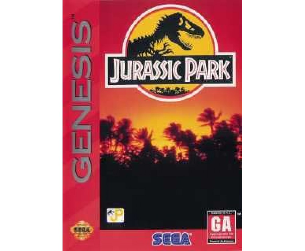 In Box - Sega Genesis Jurassic Park