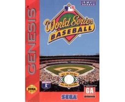 GENESIS - Sega Genesis World Series Baseball Pre-Played