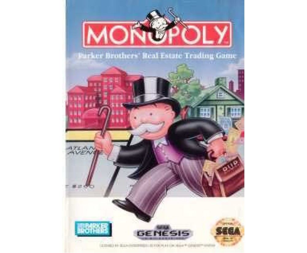 Monopoly for Sega Genesis Pre-Played
