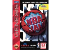 GENESIS - Sega Genesis NBA Jam Pre-Played