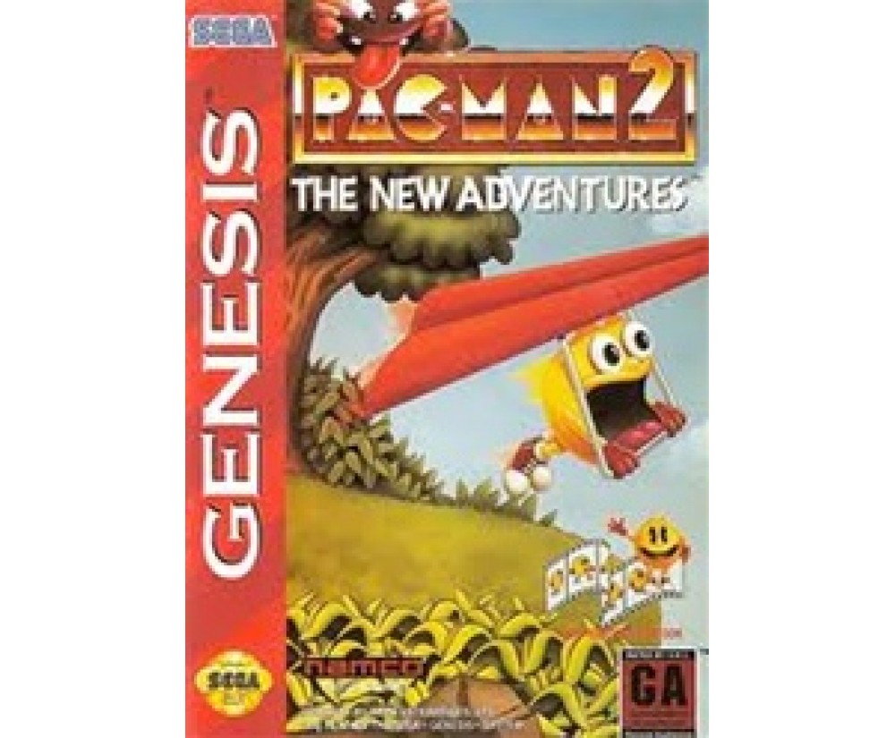 Pac Man 2: The New Adventures Pre-Played for Sega Genesis Pac Man 2: The New Adventures Pre-Played for Sega Genesis