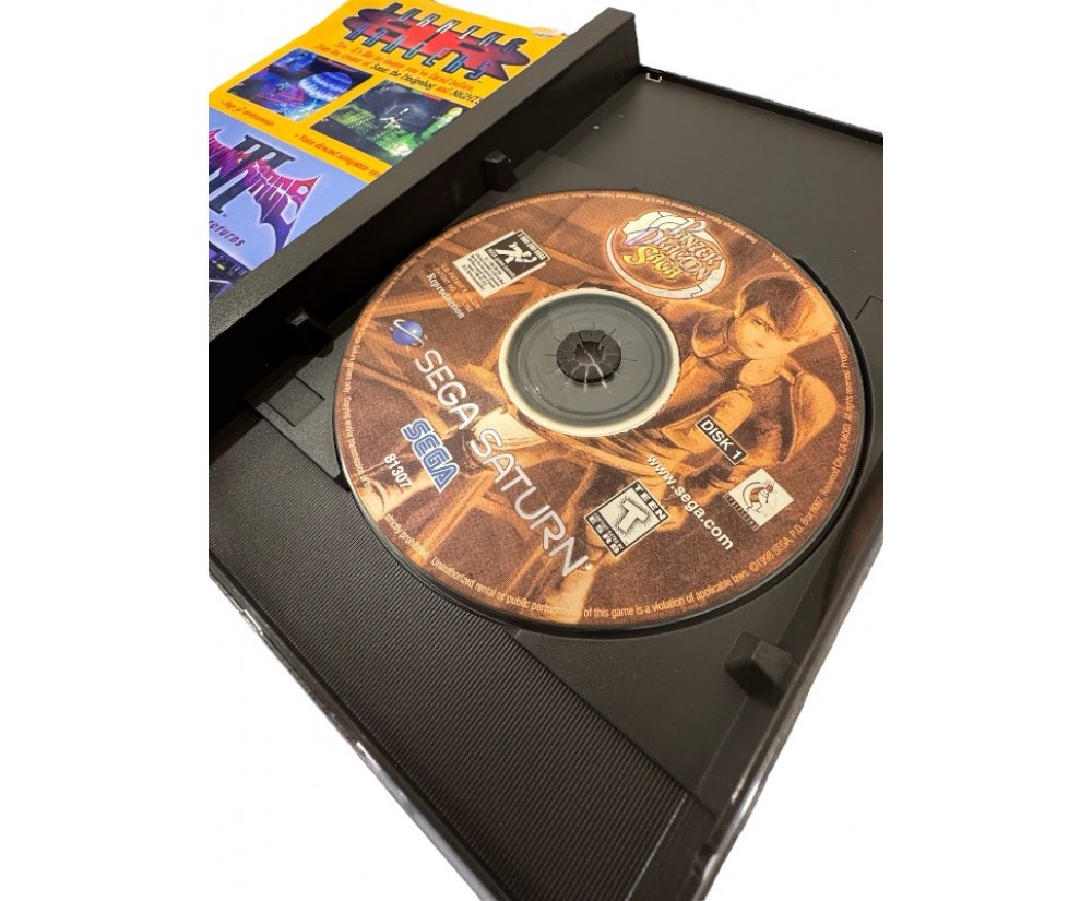 Panzer Dragoon Saga Sega Saturn w/Region Cart Panzer Dragoon Saga Sega Saturn w/Region Cart