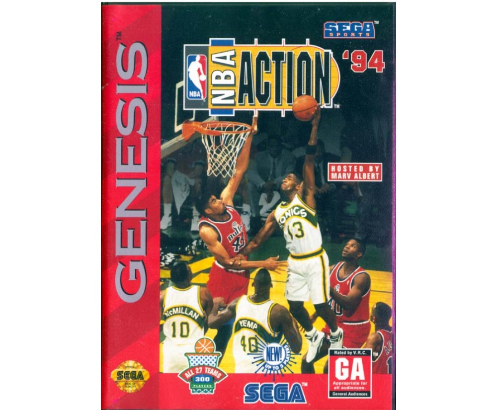 GEN - Sega Genesis NBA Action 94 Pre-Played GEN - Sega Genesis NBA Action 94 Pre-Played