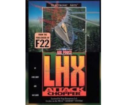 GEN - Sega Genesis LHX Attack Chopper Pre-Played