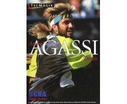 GEN - Sega Genesis Andre Agassi Tennis Pre-Played
