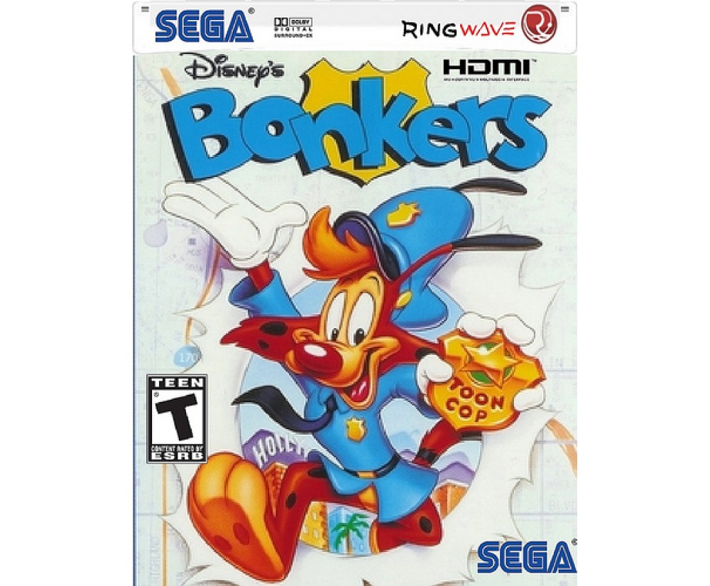 GEN - Sega Genesis Bonkers Pre-Played
