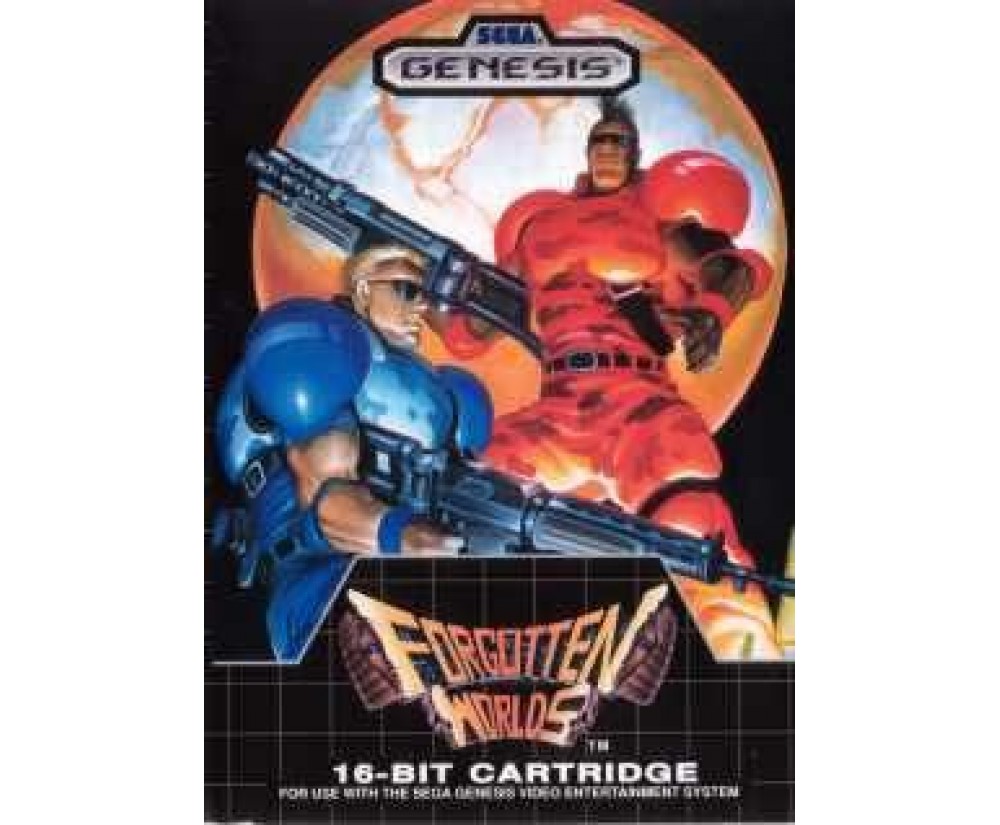 GEN - Sega Genesis Forgotten Worlds Pre-Played GEN - Sega Genesis Forgotten Worlds Pre-Played
