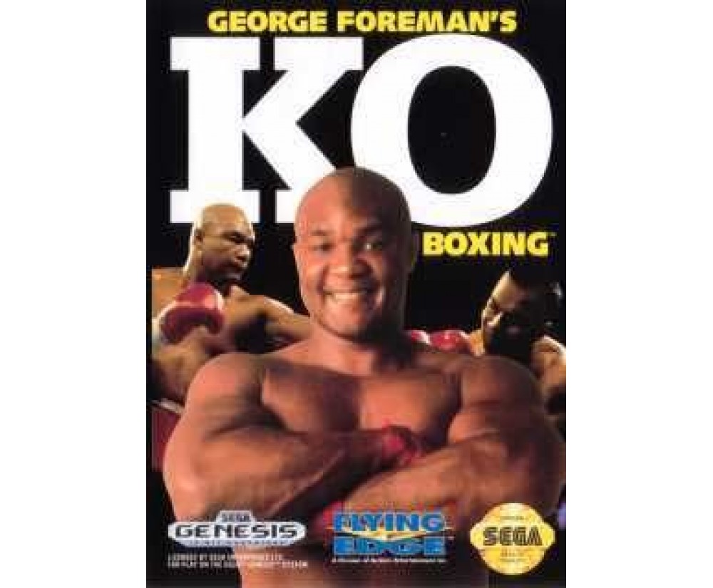 GENESIS - Sega Genesis George Foreman's KO Boxing Pre-Played