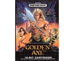 GEN - Sega Genesis Golden Axe Pre-Played