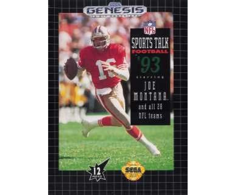 GEN - Sega Genesis Joe Montana 2: Sports Talk Football Pre-Played GEN - Sega Genesis Joe Montana 2: Sports Talk Football Pre-Played