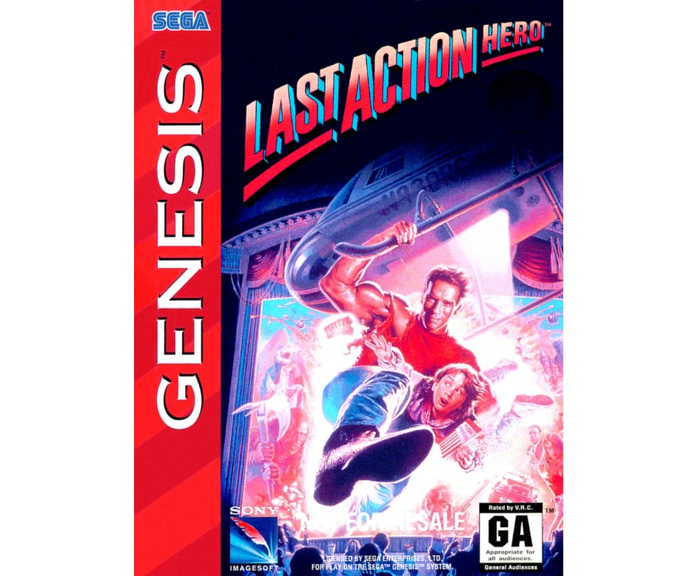 GEN - Sega Genesis Last Action Hero Pre-Played
