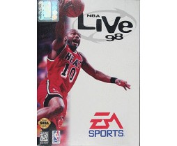 GEN - Sega Genesis NBA Live 98 Pre-Played