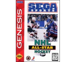 Original Packaging - Sega Genesis NHL Allstar Hockey 95 Pre-Played