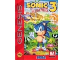 GEN - Sega Genesis Sonic The Hedgehog 3 Pre-Played