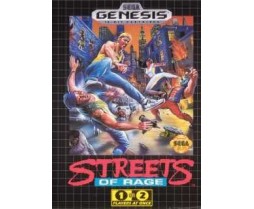 GEN - Sega Genesis Streets of Rage Pre-Played