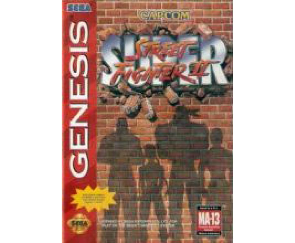 GEN - Sega Genesis Super Street Fighter 2 Pre-Played GEN - Sega Genesis Super Street Fighter 2 Pre-Played