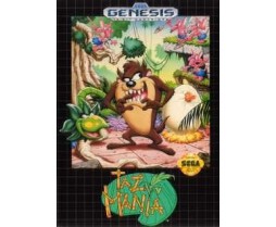 GEN - Sega Genesis Taz-Mania Pre-Played