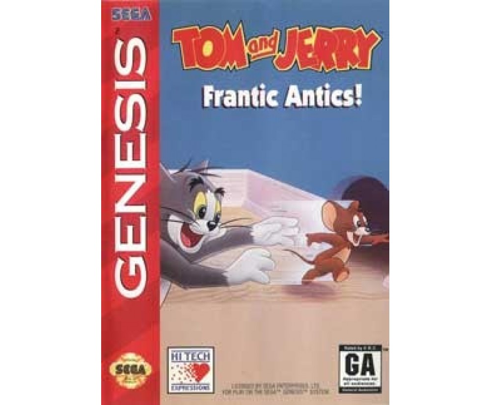 GENESIS - Sega Genesis Tom and Jerry: Frantic Antics Pre-Played