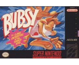 SNES - Super Nintendo Bubsy Pre-Played