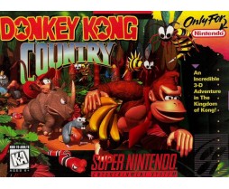 SNES - Super Nintendo Donkey Kong Country Pre-Played