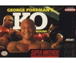 SNES - Super Nintendo George Foreman's KO Boxing Pre-Played