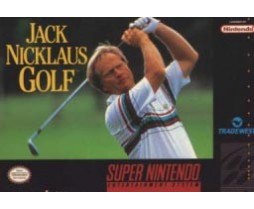 SNES - Super Nintendo Jack Nicklaus Golf Pre-Played