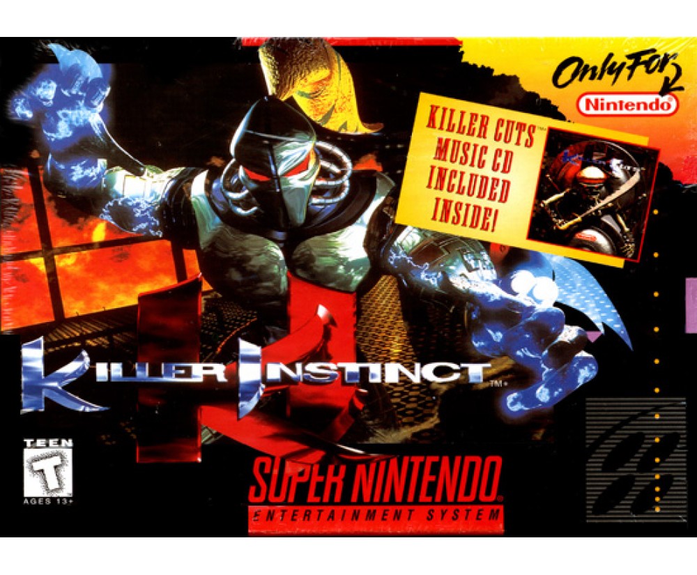 SNES - Super Nintendo Killer Instinct Pre-Played