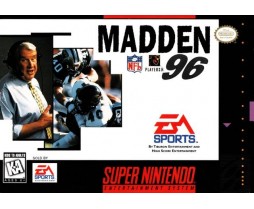SNES - Super Nintendo Madden NFL '96 Pre-Played