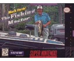 SNES Super Nintendo Mark Davis' The Fishing Master Pre-Played - SNES. For Retro Super Nintendo Super Nintendo Mark Davis' The Fishing Master Pre-Played
