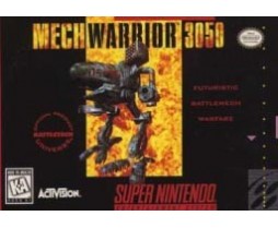SNES - Super Nintendo MechWarrior 3050 Pre-Played