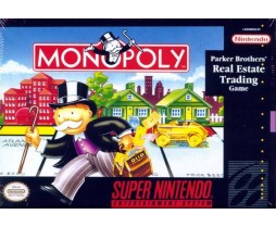 SNES Super Nintendo Monopoly Cartridge Only - Retro Super Nintendo - Super Nintendo Monopoly (Cartridge Only)