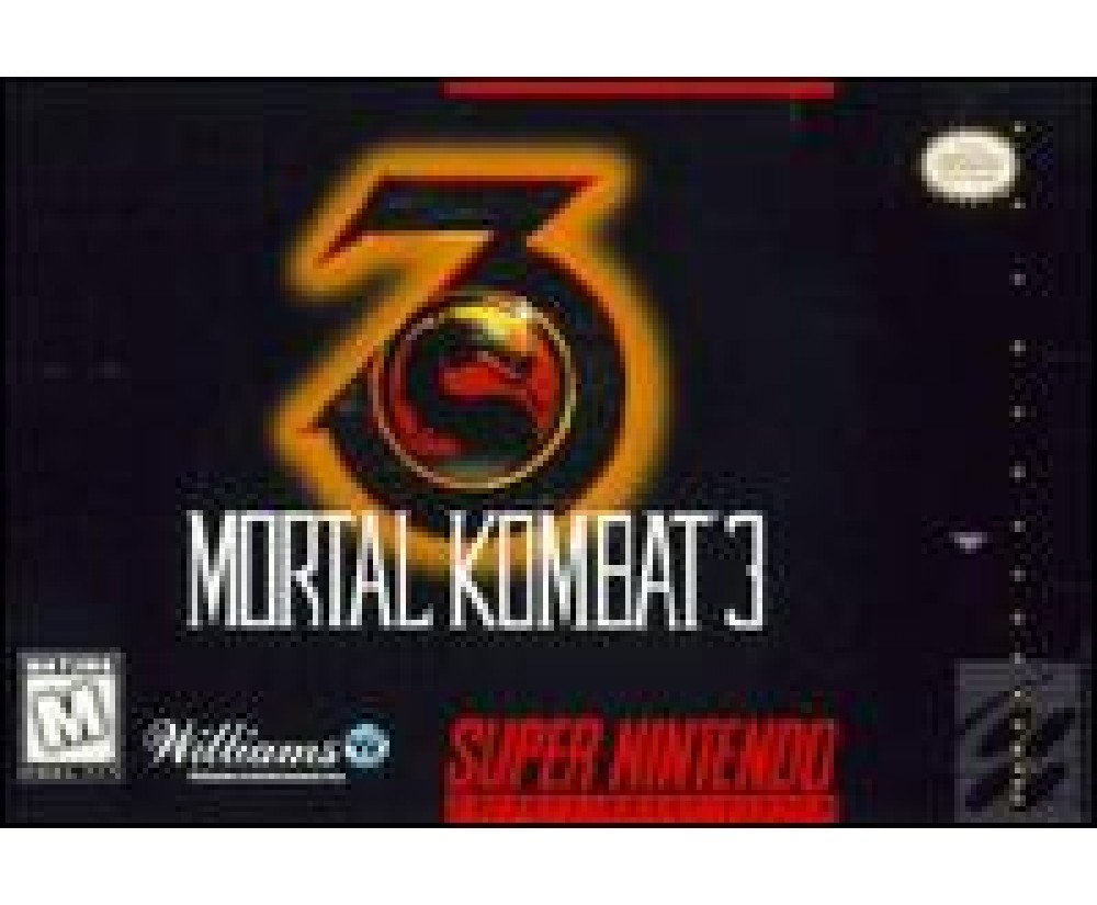 SNES - Super Nintendo Mortal Kombat 3 Pre-Played