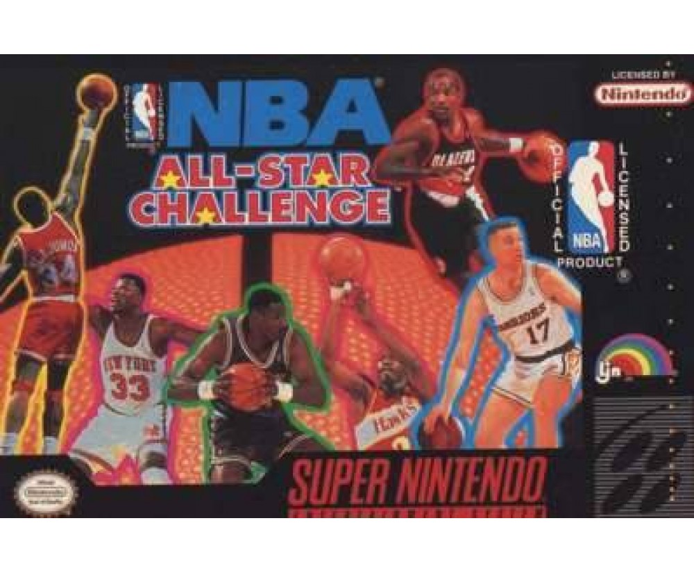 SNES - Super Nintendo NBA All-Star Challenge Pre-Played