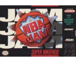 SNES - Super Nintendo NBA Jam Pre-Played