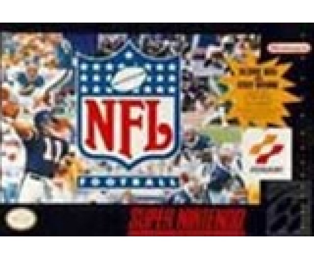 SNES - Super Nintendo NFL Football Pre-Played
