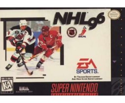 SNES - Super Nintendo NHL 96 Pre-Played