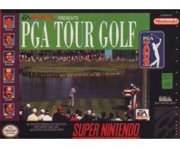 SNES - Super Nintendo PGA Tour Golf Pre-Played